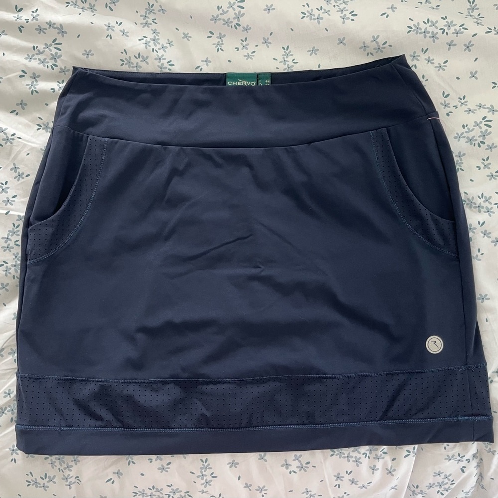 Cherívo Navy Active Skort with Pockets